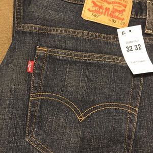 Levi 569 loose straight jeans